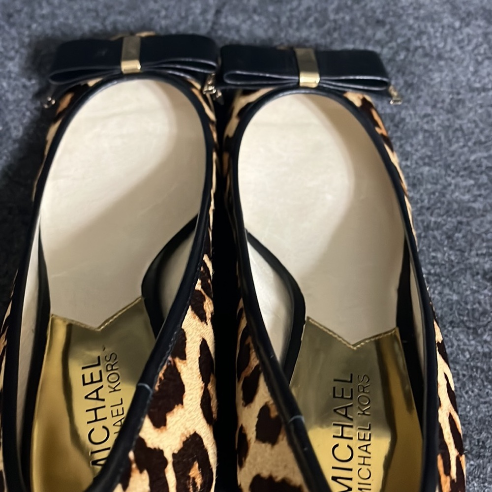 MICHAEL Michael Kors Kiera Mid Pump Leopard Women’s Size 8 - Picture 13 of 14